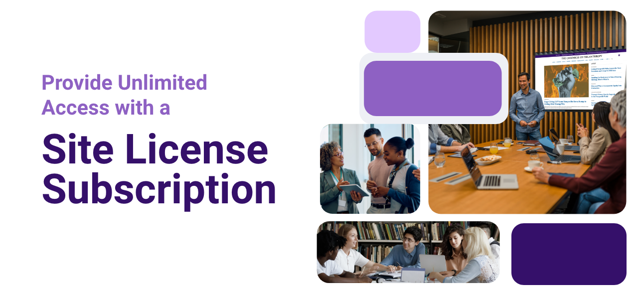 Provide Unlimited Access with a Site License Subscription