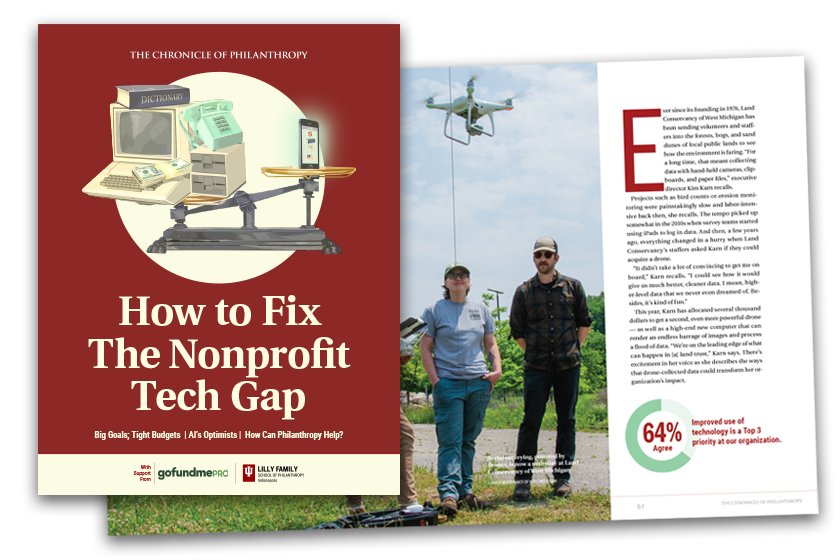 How to Fix the Nonprofit Tech Gap - report 