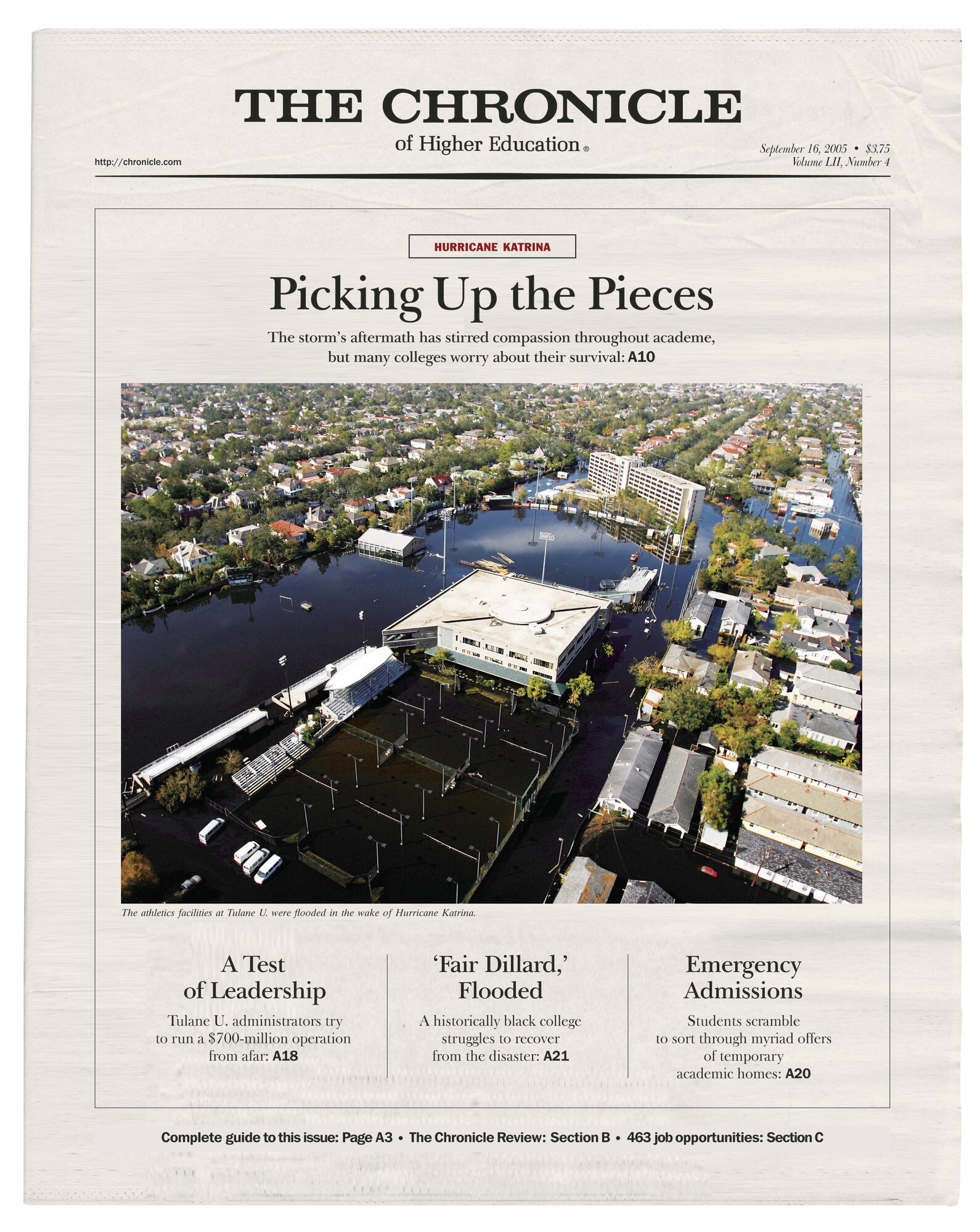 2005: A City and Its Colleges, Devastated 1