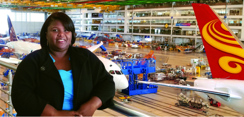 Madeline Augustin ‘05 came to SBU as a transfer student after struggling at another college and is now an engineer at Boeing.
