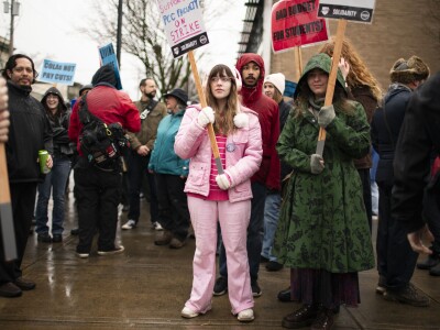 For the first time in its history, Portland Community College staff, after months of protracted negotiations over salary and health care benefits, went on strike Wednesday morning. The college said campuses will operate remotely through the end of the strike. March 11, 2026.