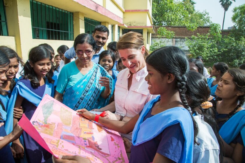 The Gates Foundation’s four-year commitment will go toward compiling educational data and supporting primary schools in India and at least two sub-Saharan African countries.