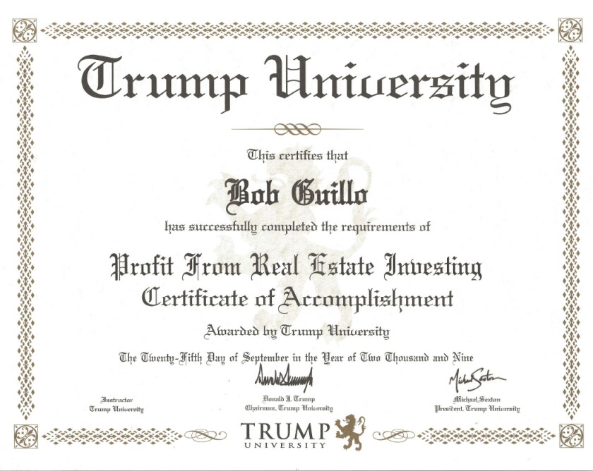 Trump U Draws Unflattering Spotlight To The Candidate As Fraud Cases Move Forward