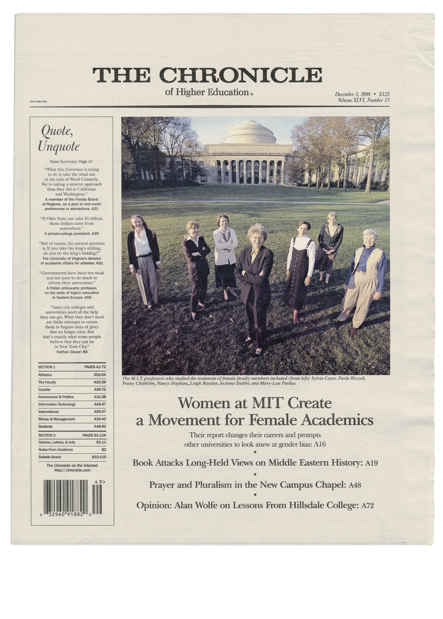 1999: Opening Lab Doors to Women 1