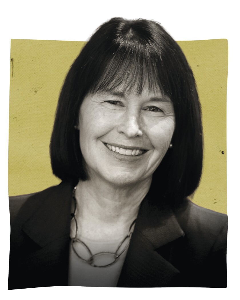 Dominican University of California President portrait Marcy B. Mary <br/>