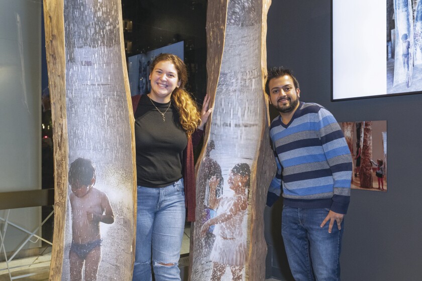 Opening of the Woodlands Exibit at NYIT New York City