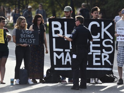 Students at the U. of Michigan at Ann Arbor have repeatedly protested the university's response to racist fliers and vandalism on the campus.
