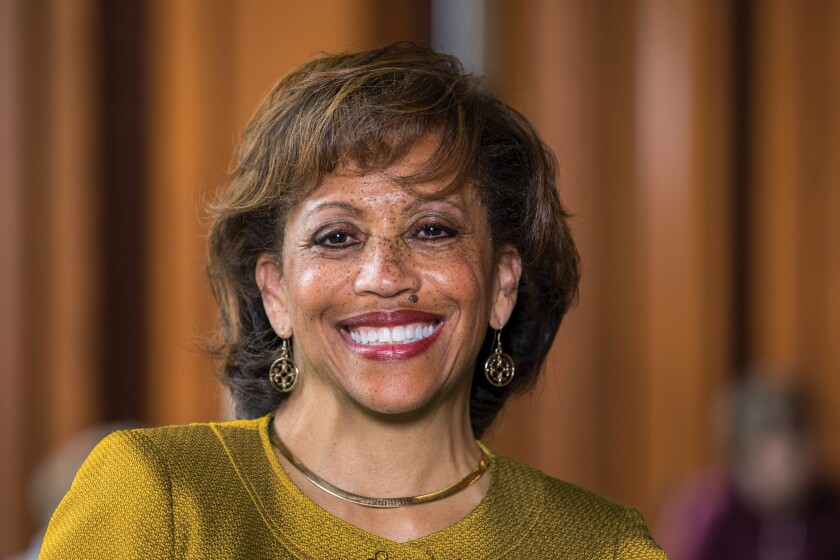 Lori S. White, President of DePauw University.