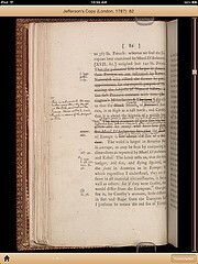 Notes on the State of Virginia app