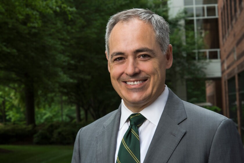 Records obtained by The Chronicle show that George Mason U. paid Ángel Cabrera’s spouse, Beth Cabrera, $120,000 for contract work while he was president there. The case sheds light on a gray area of college leadership.