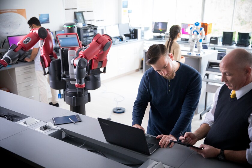 Since it opened in 2016, one way the <a href="https://www.nyit.edu/engineering/etic">ETIC</a> has evolved is as a prototyping facility, where undergraduate and graduate students work with established companies and startups. (Jason Jones)