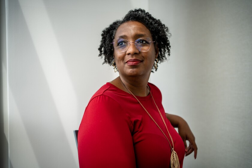 Andrea Abrams, Vice President of Diversity Equity and Inclusion at Centre College in Kentucky.