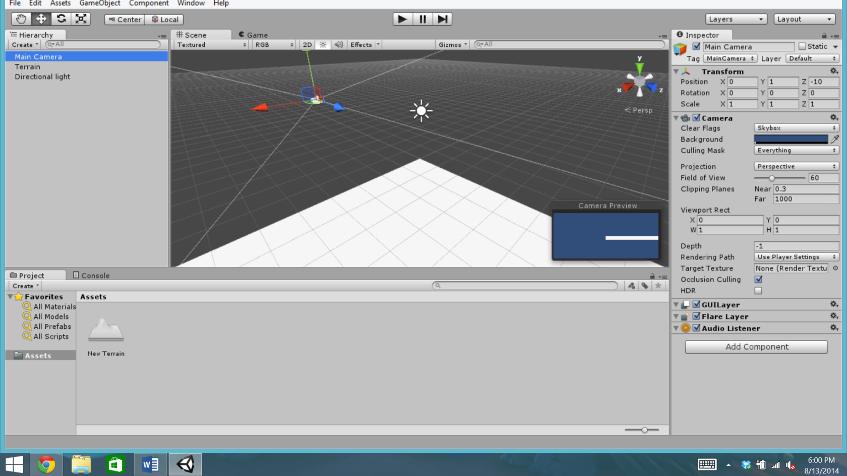 ProfHacker: Making Worlds with Unity