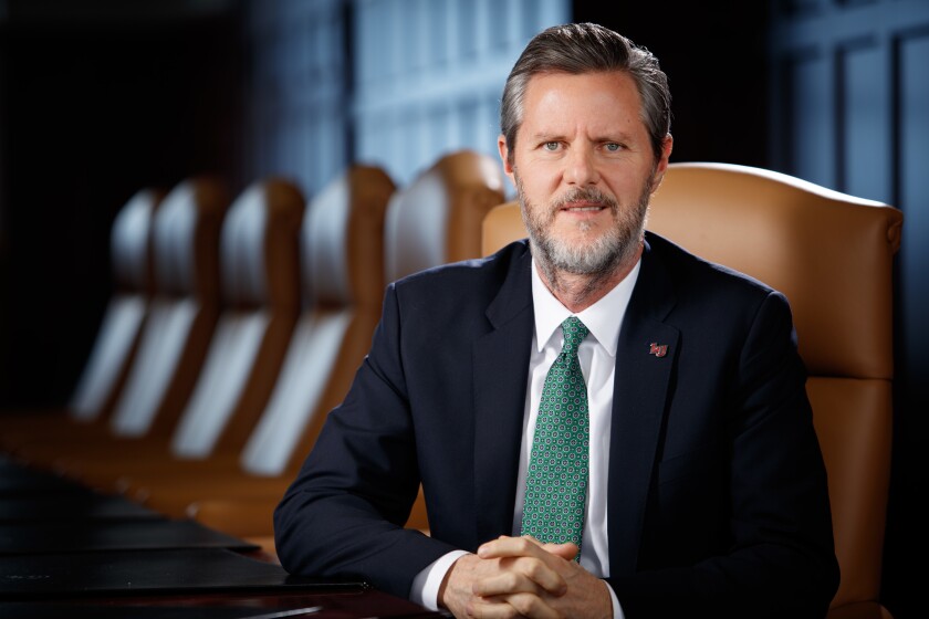 Jerry Falwell Jr. says he will head up a higher-education task force that is a response to “overreaching regulation” and micromanagement by the Education Department.