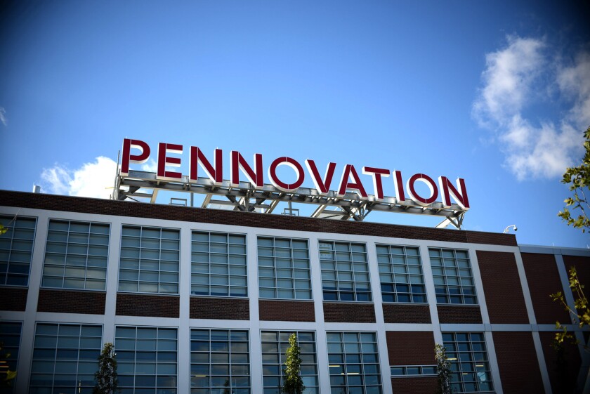 John P. Leary, an assistant professor of English at Wayne State U., has needled colleges that embrace the jargon of innovation. He poked fun at the U. of Pennsylvania’s Pennovation Center, saying it was not just a sign,
“but an entire building, and a delicious pun.”