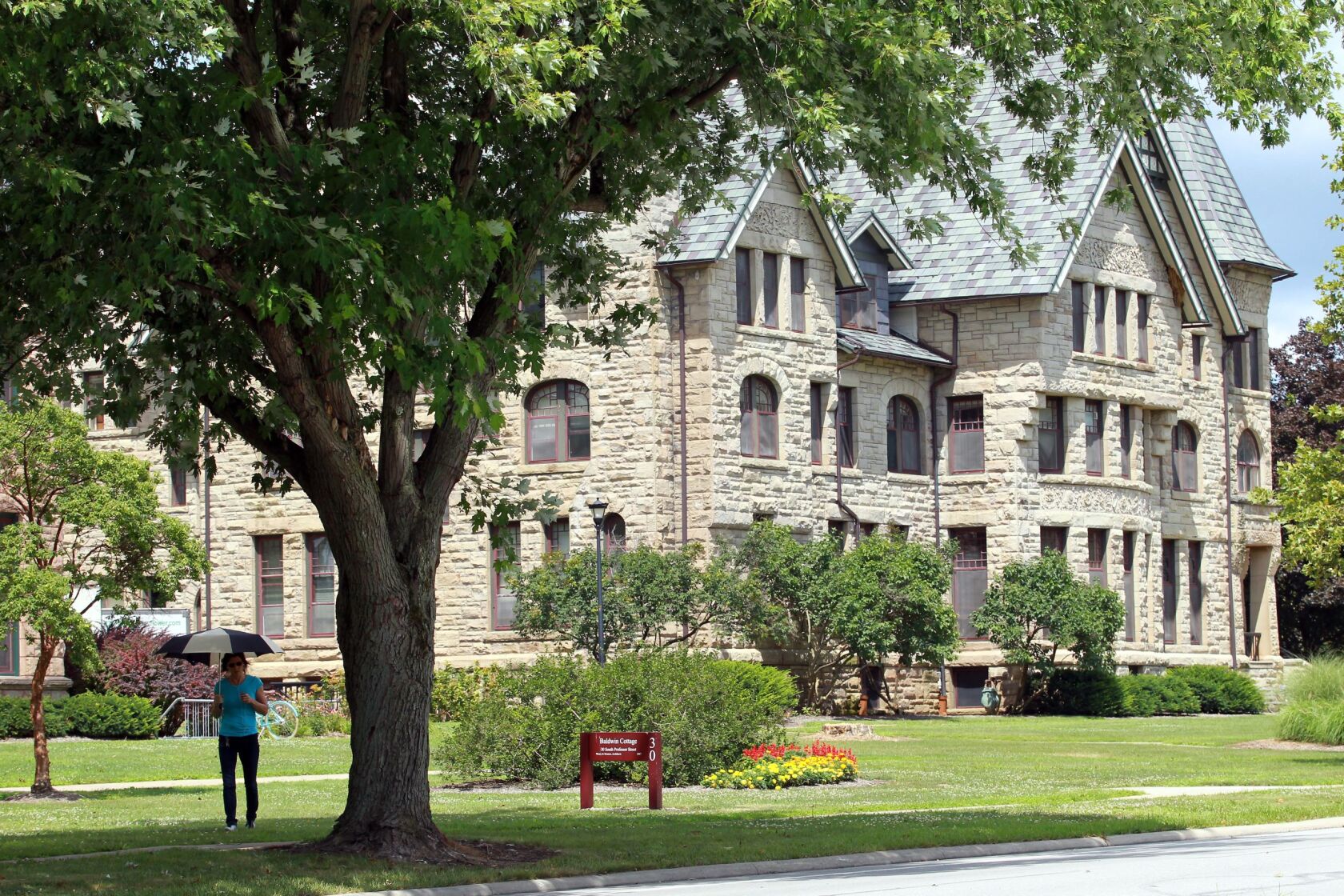 Oberlin’s campus this semester.