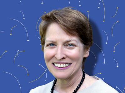 Portrait illustration of Miriam Feldblum